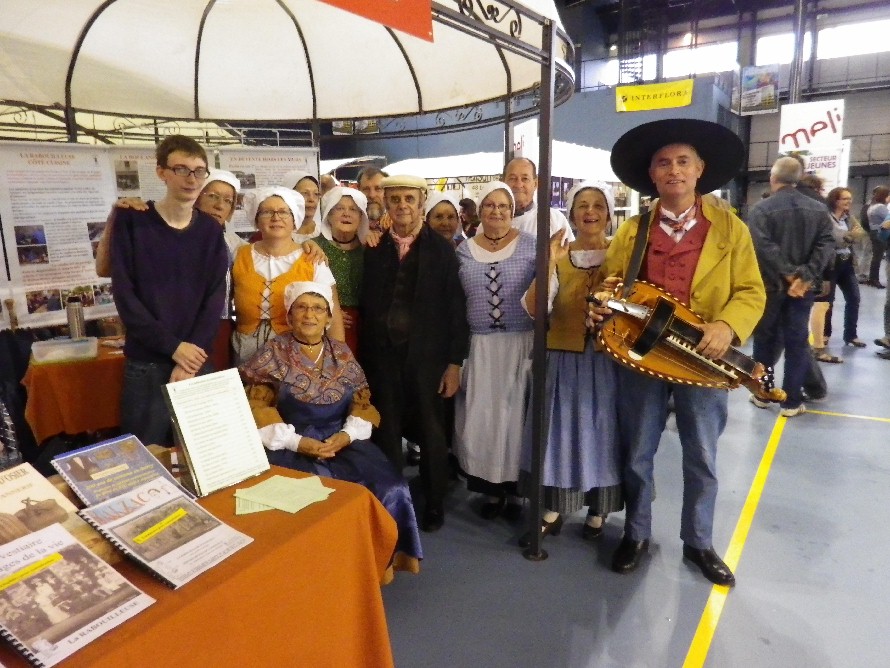 De nombreux participants sur le stand
